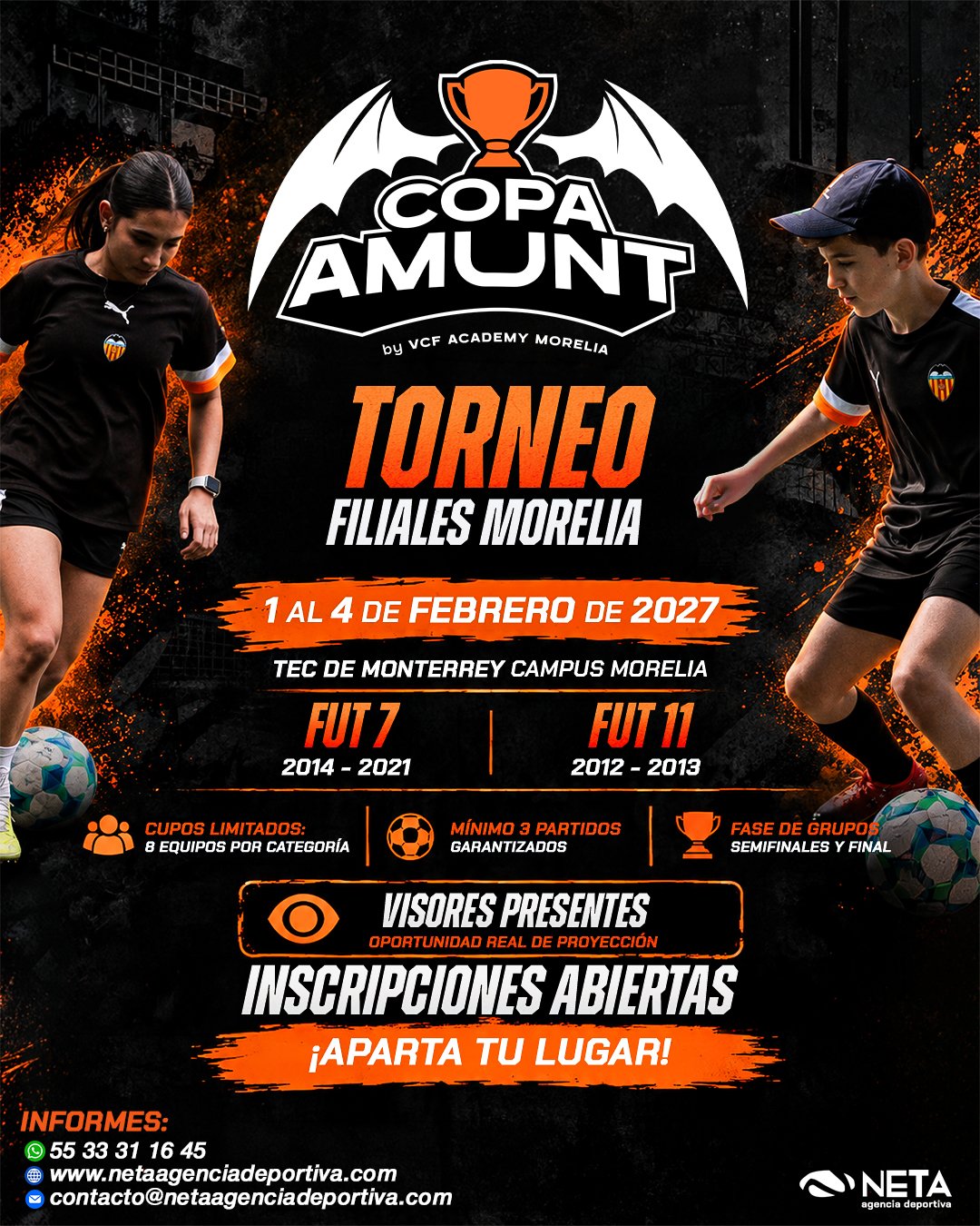 Copa Amunt 2027 — Torneo de Fútbol Morelia